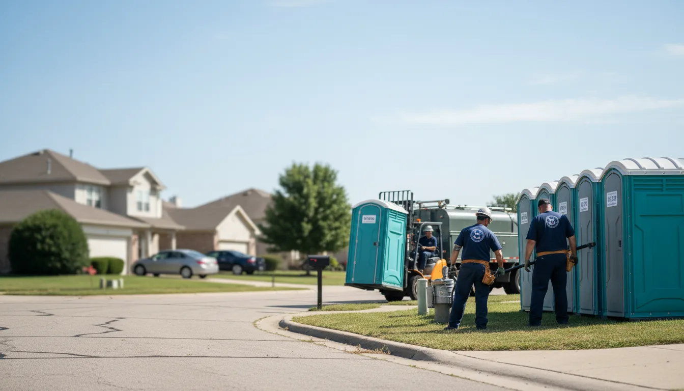 Porta Potty Rental in North Bergen, NJ near me
